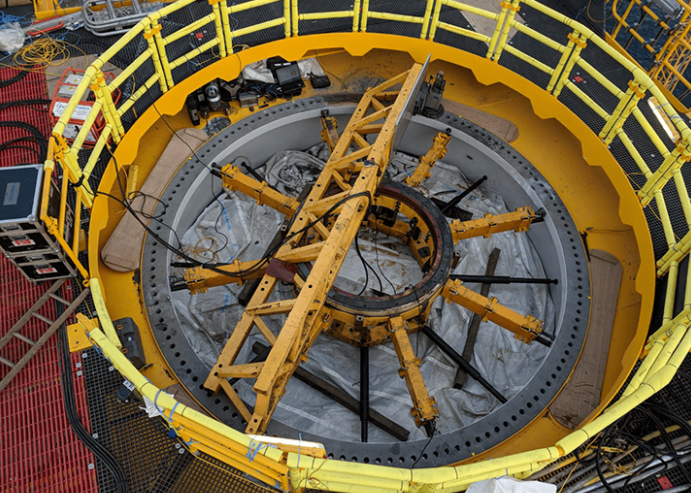 Reekie ISM Large Flange Facing (2) Large Flange Machining