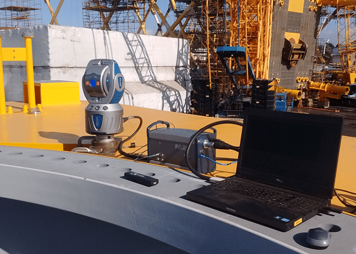 Reekie ISM Metrology 1 onsite flange flatness inspection