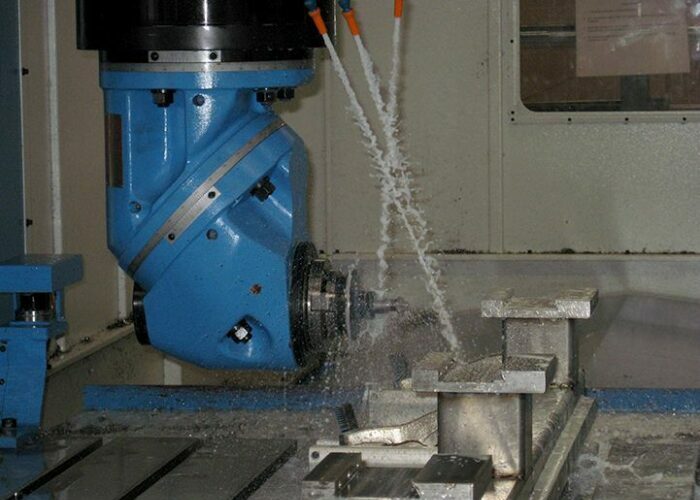Reekie MS VMC (3) Machining Centre Machining a Beam