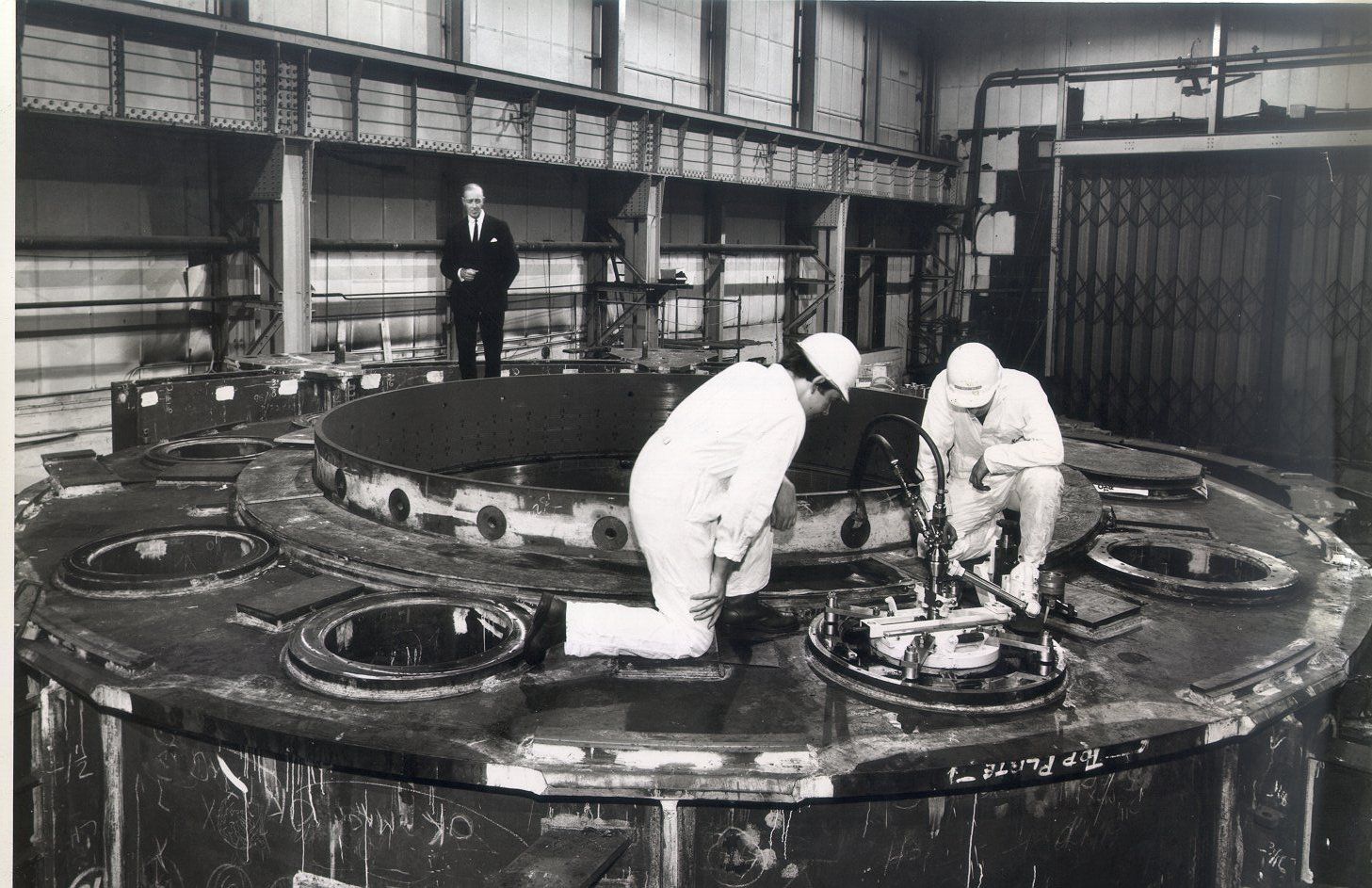 R40 Dounreay insitu machining inside Nuclear Power Station