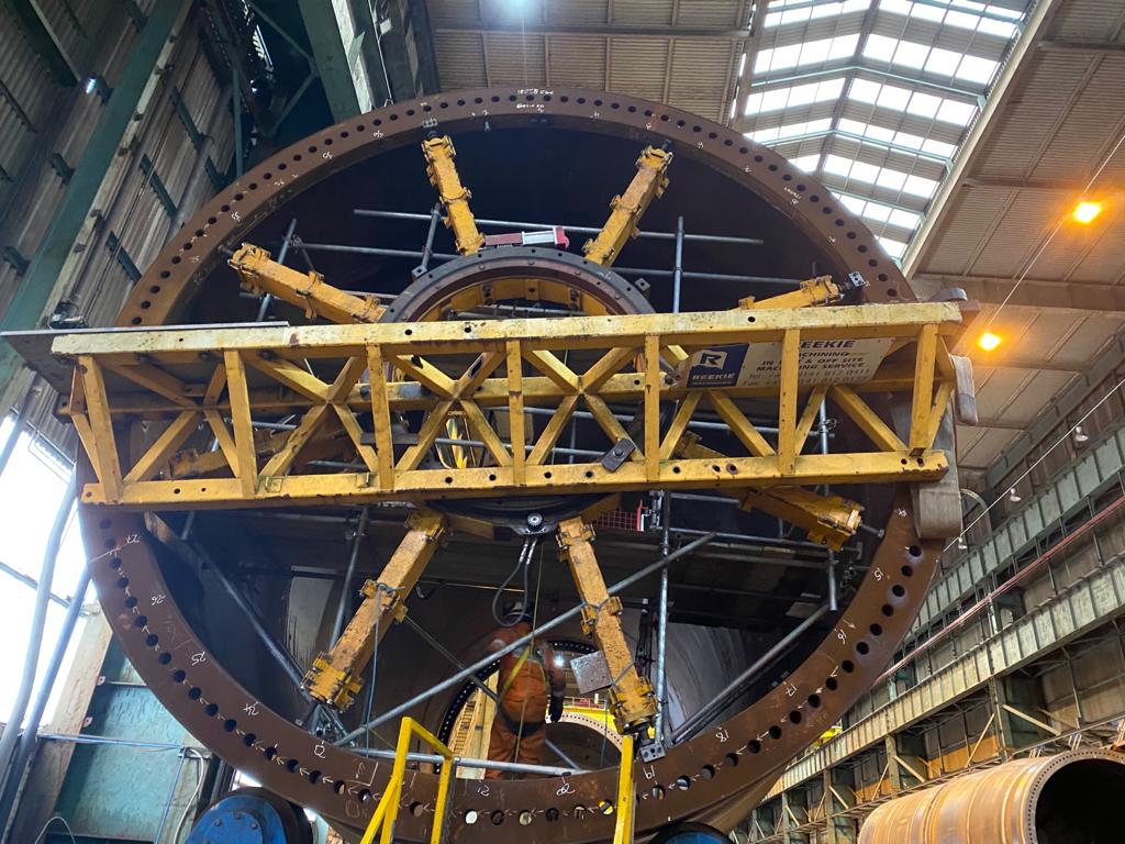 R5000 6.5M Wind Tower Flange 2