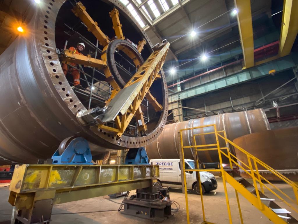 R5000 6.5M Wind Tower Flange